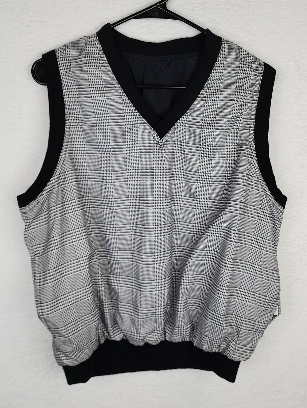 VINTAGE Roche Reversible Golf Vest L